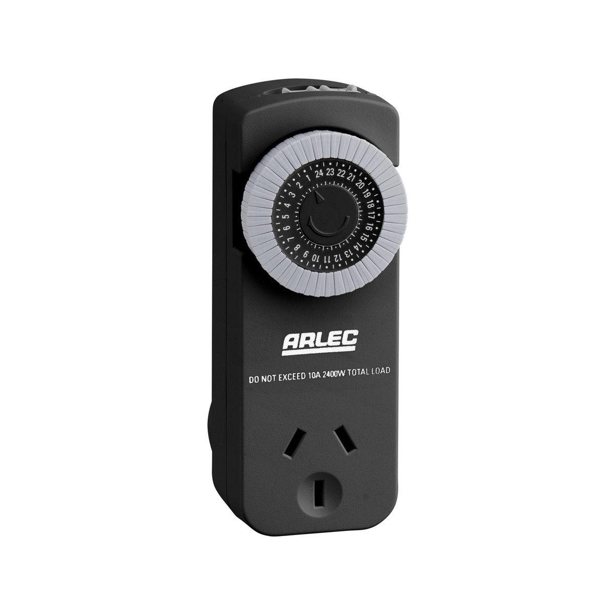 Arlec Black Compact 24 Hour Timer