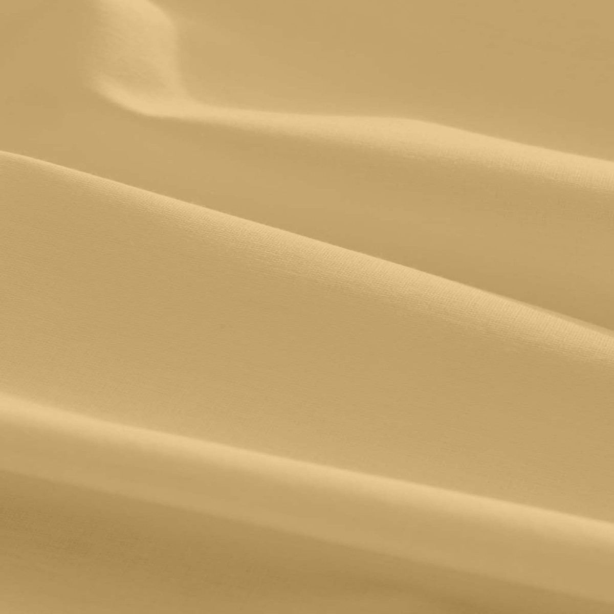 Yellow Double Cotton Flat Sheet